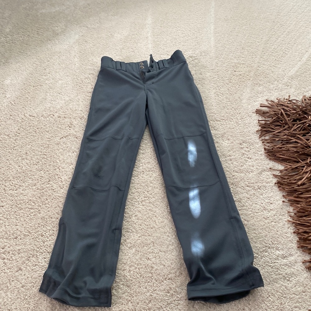 CHAMPRO baseball pants | Size Youth Medium | Graphite Gray